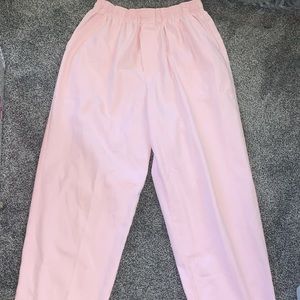 Cabin creek elastic waist pink pants